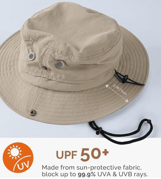 MELLIEX Cappello UPF50+ con Laccio