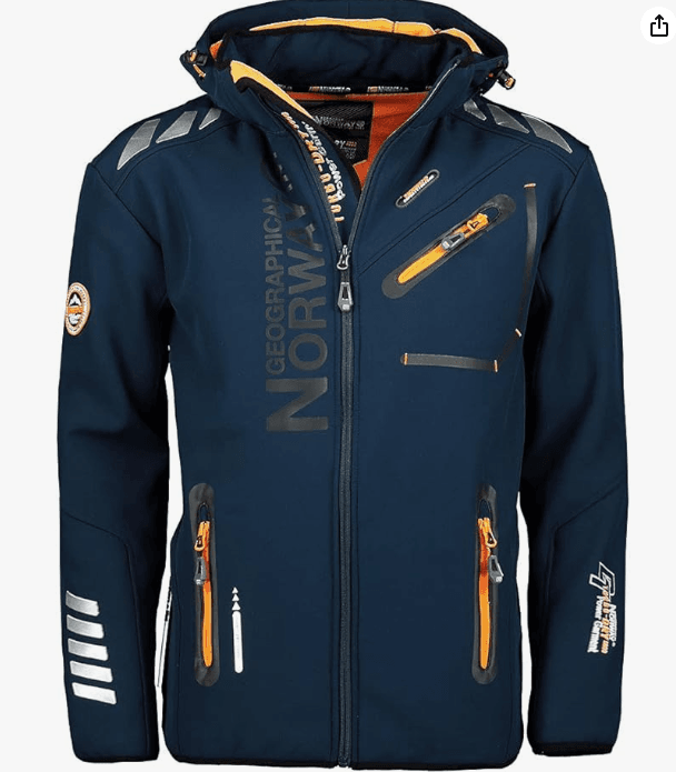 Geographical Norway Giacca Antivento Softshell